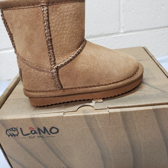 Kids chestnut boots stain and water resistance size 5-10C - Picture 7 of 8